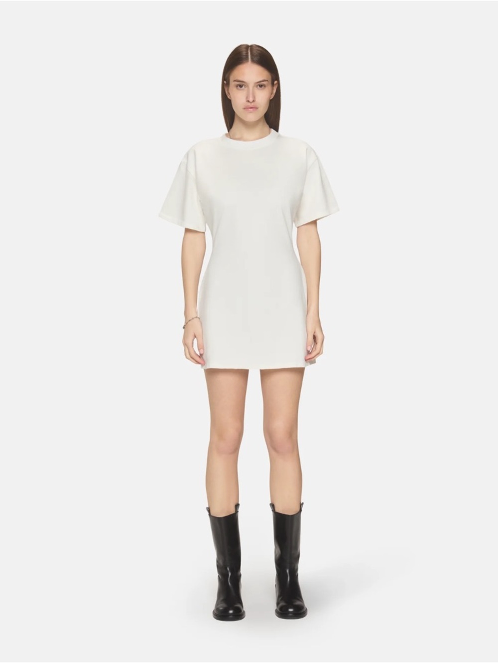 EB Denim Eero Tee Dress Milk - Size S - NWT